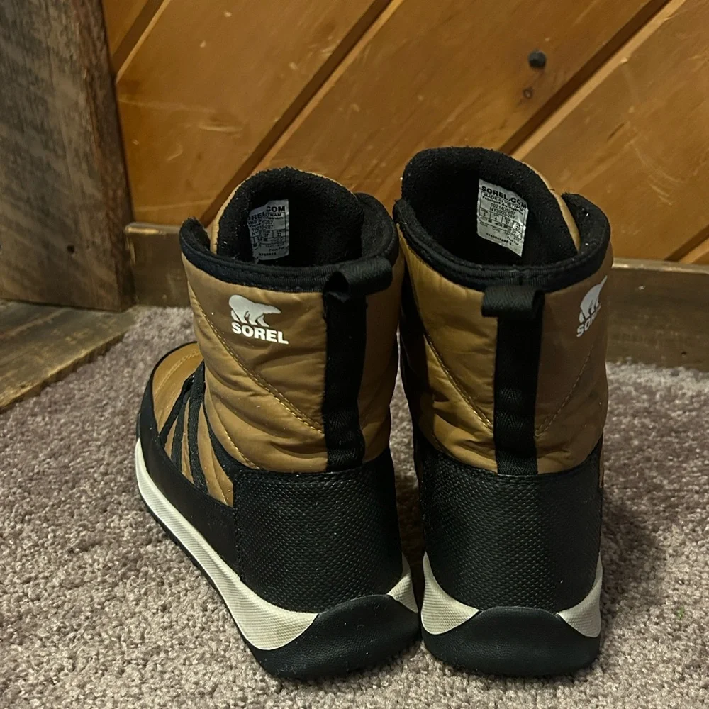 Sorel Whitney II Short Lace unisex winter waterproof elk tan boots